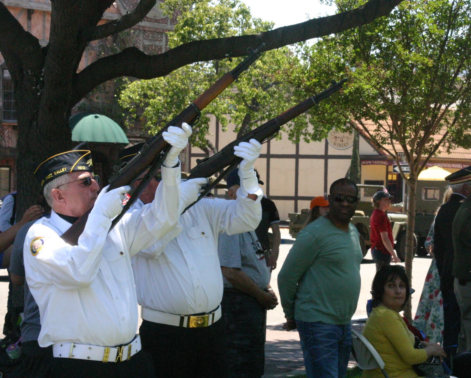 Solvang Memorial Day rifle volley